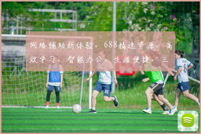 网络辅助新体验，688精选资源，高效学习，智能办公，生活便捷，三步打造高效工作生活